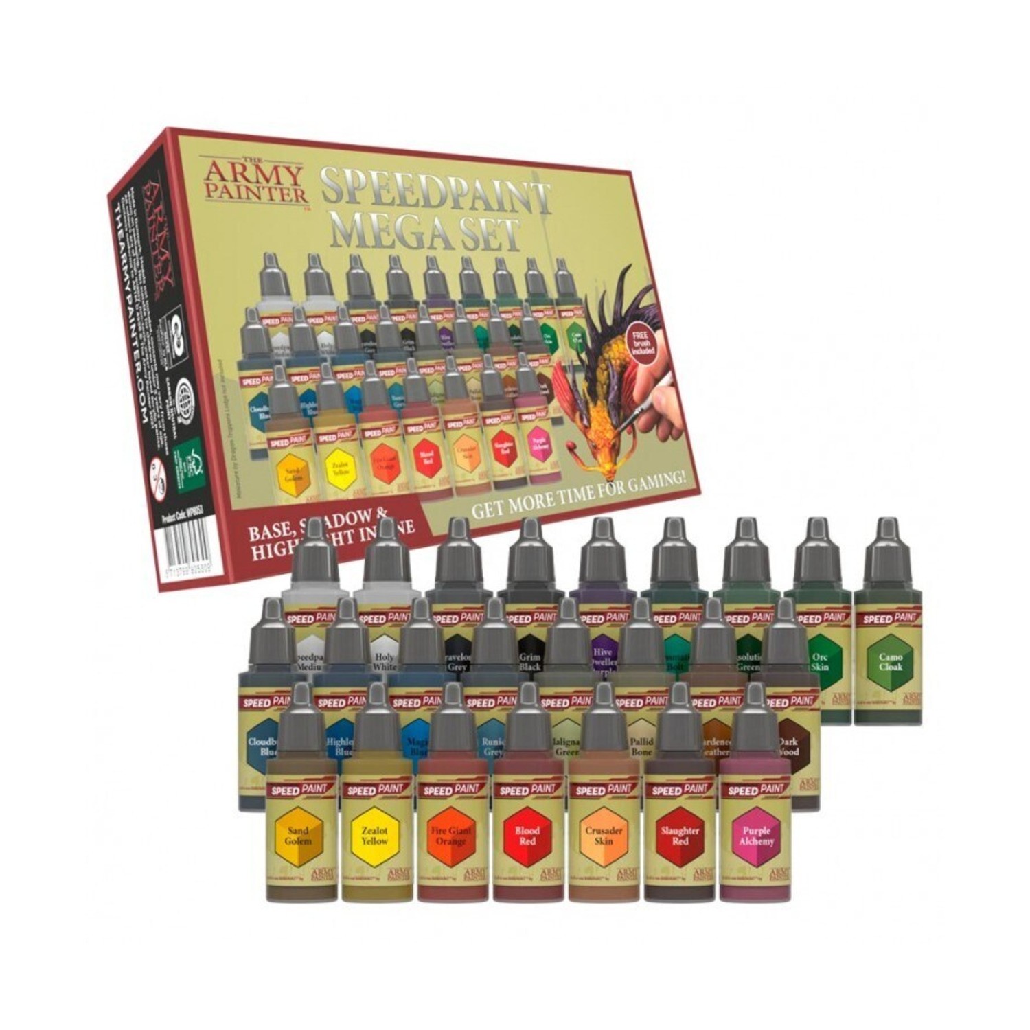 Army Painter Paint Speedpaint Mega Set VG+/Mint