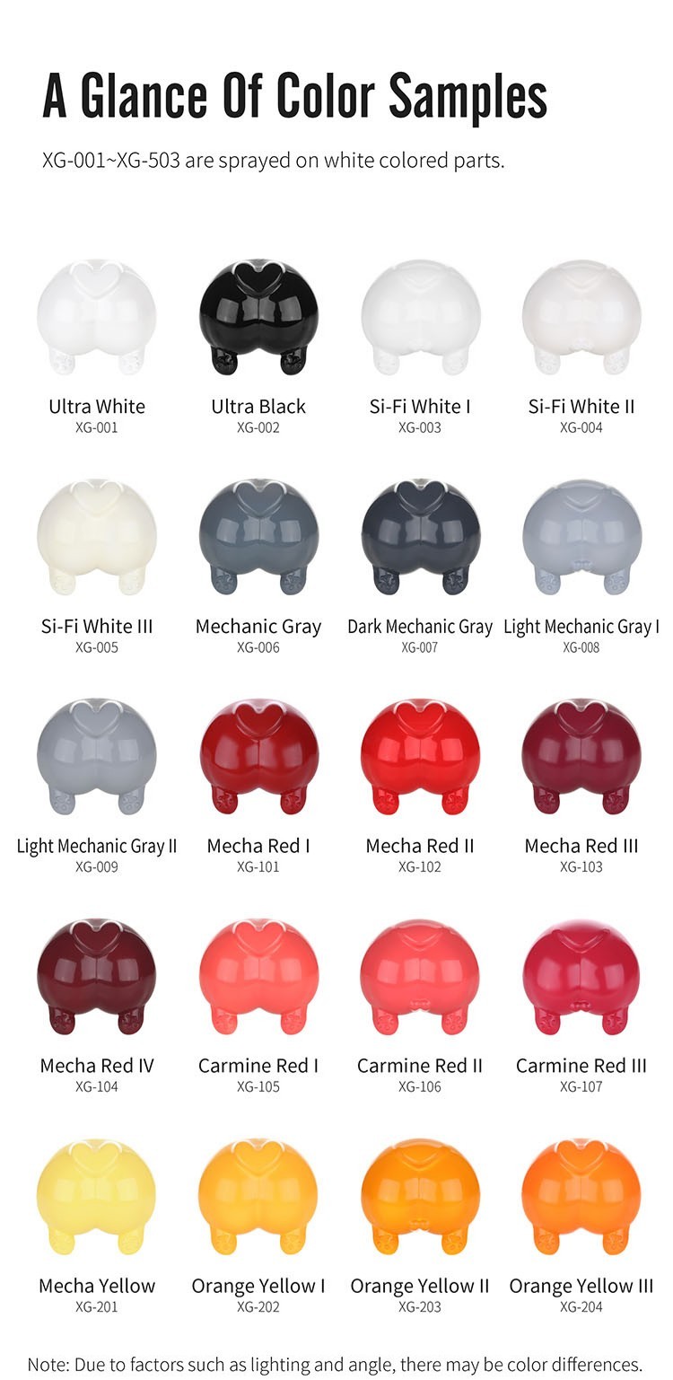 DSPIAE: Airbrush Paint – 50ml – Acrylic Model Color – Singles 37 Colors