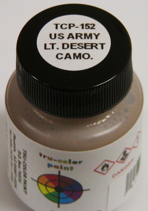Tru-Color Paint TCP-152 US Army Desert Camoflage Lt Brown 1oz Bottle