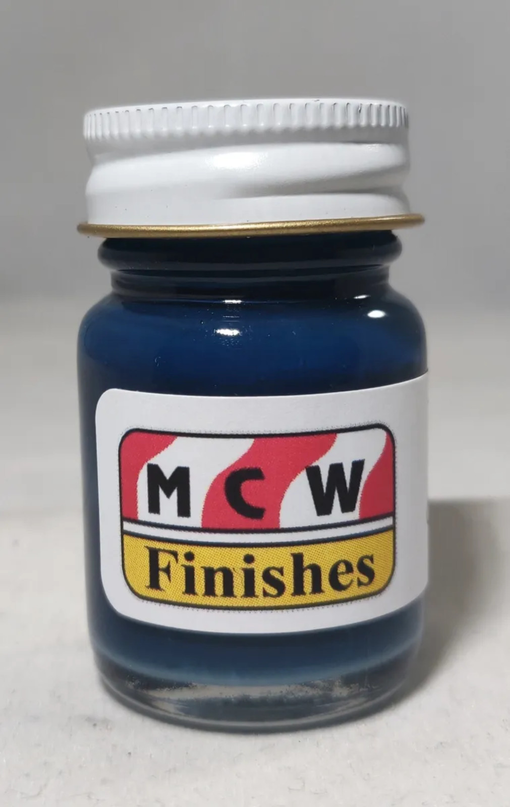 MCW Finishes 6108E Dark Blue Enamel Model Paint for Auto