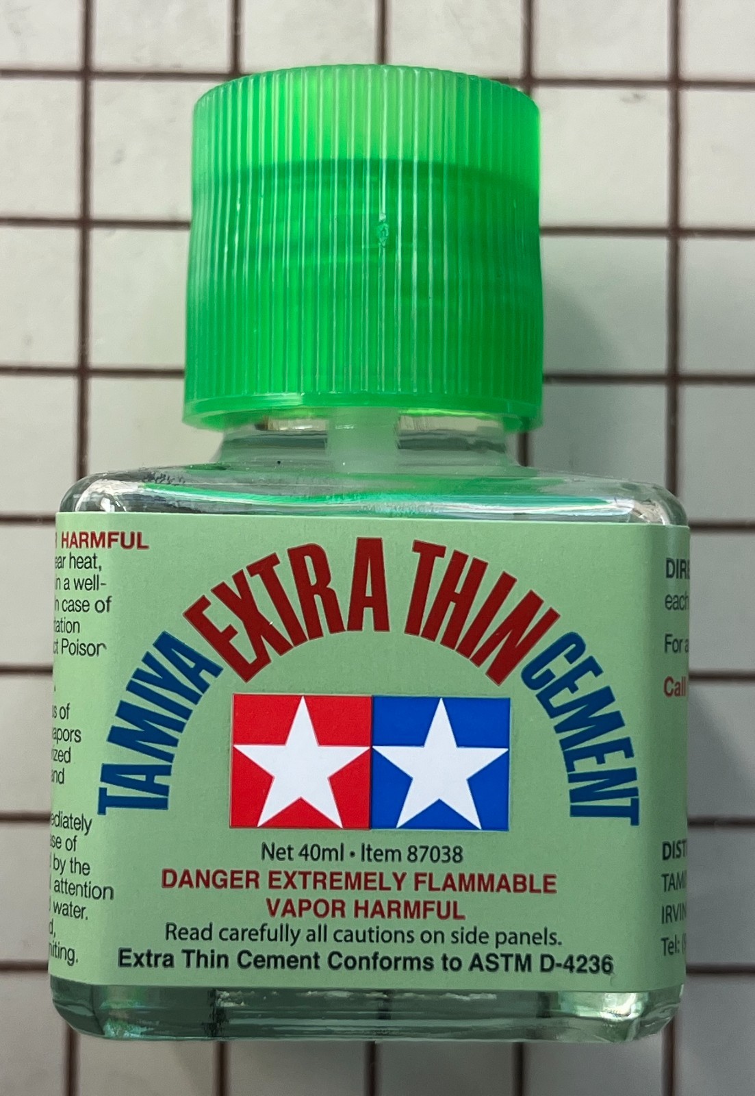 Tamiya Extra-Thin Cement 40ml Bottle # 87038