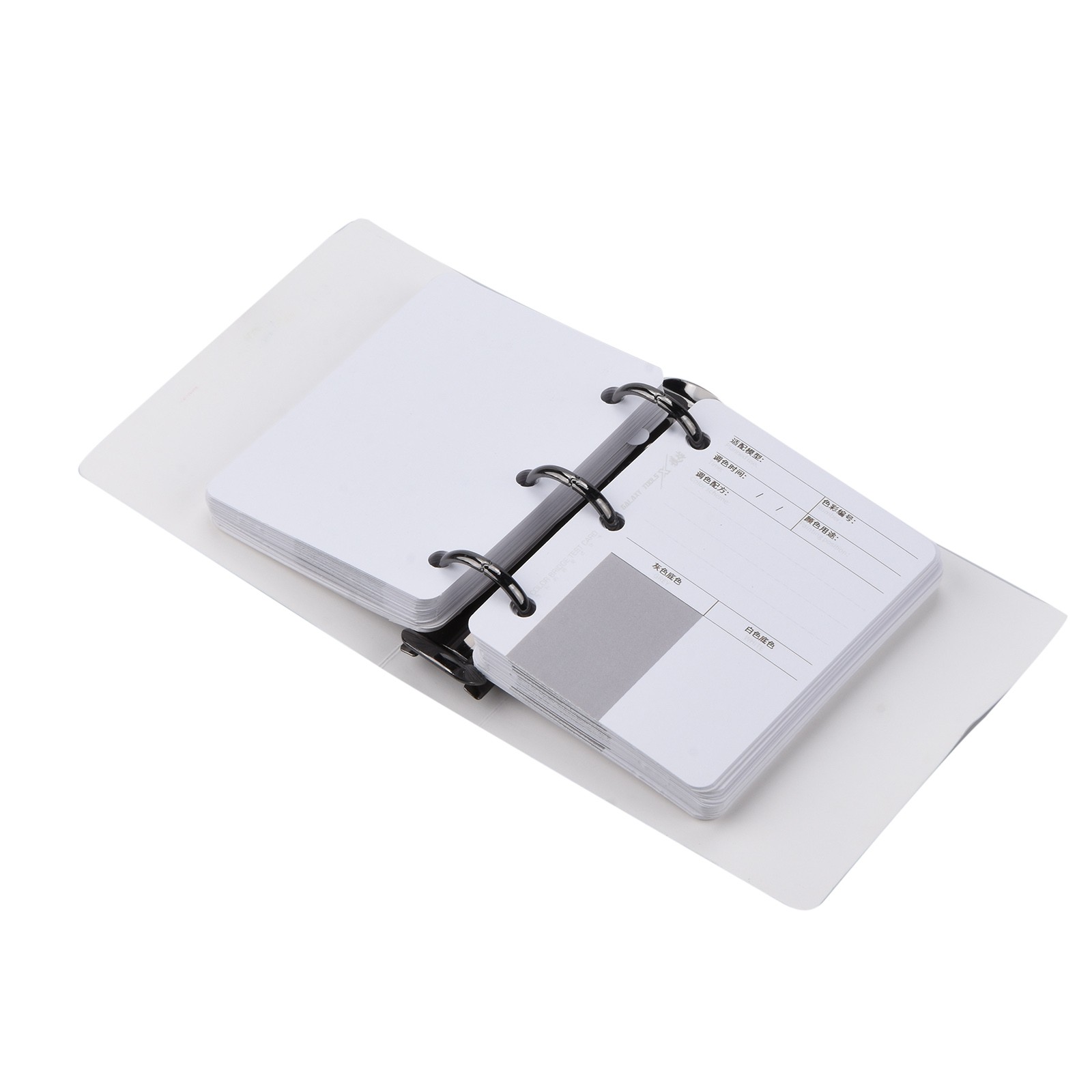 Model Paint Paper Background Color Test Card Kit For Cardboard Masking Tool