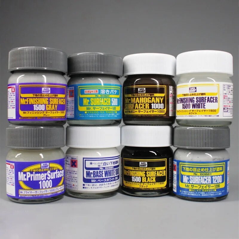 Mr. Hobby Surfacer Primer Series Lacquer Paint 40ml – US
