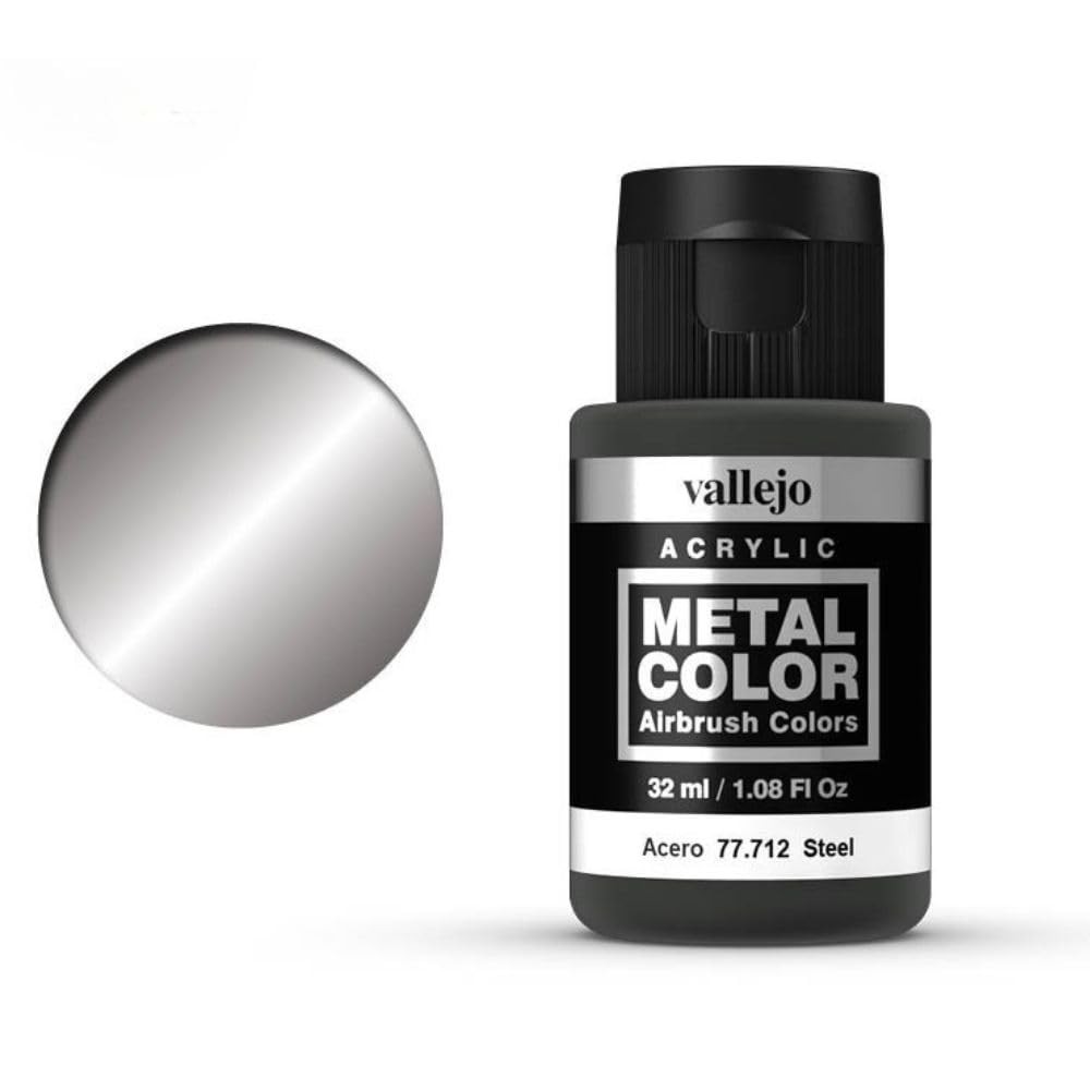 Metal Color: Metal: Steel (32ml) – Vallejo