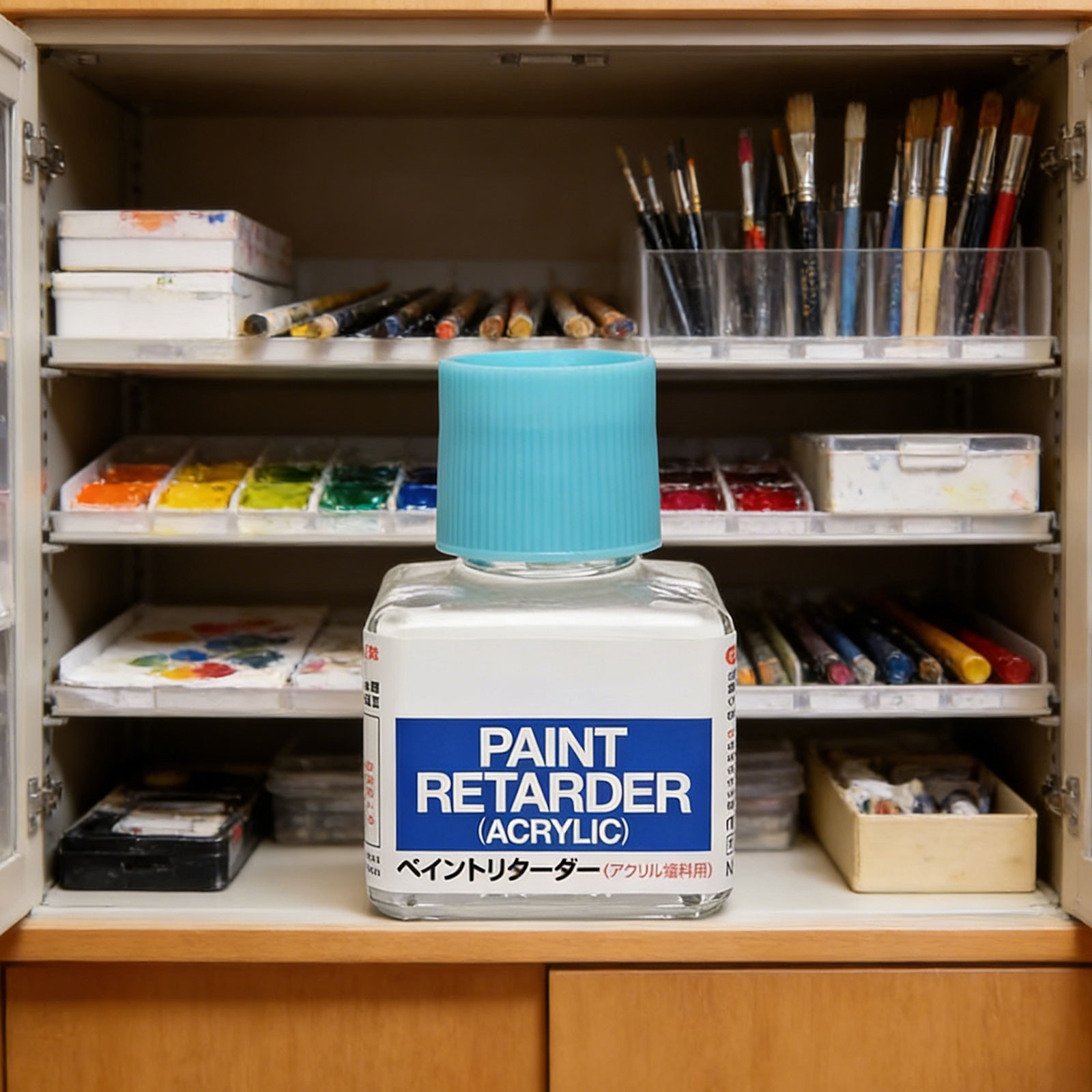 For TAMIYA 87114 Acrylic Paint Retarder 40ML for Plastic Model Paint Finish