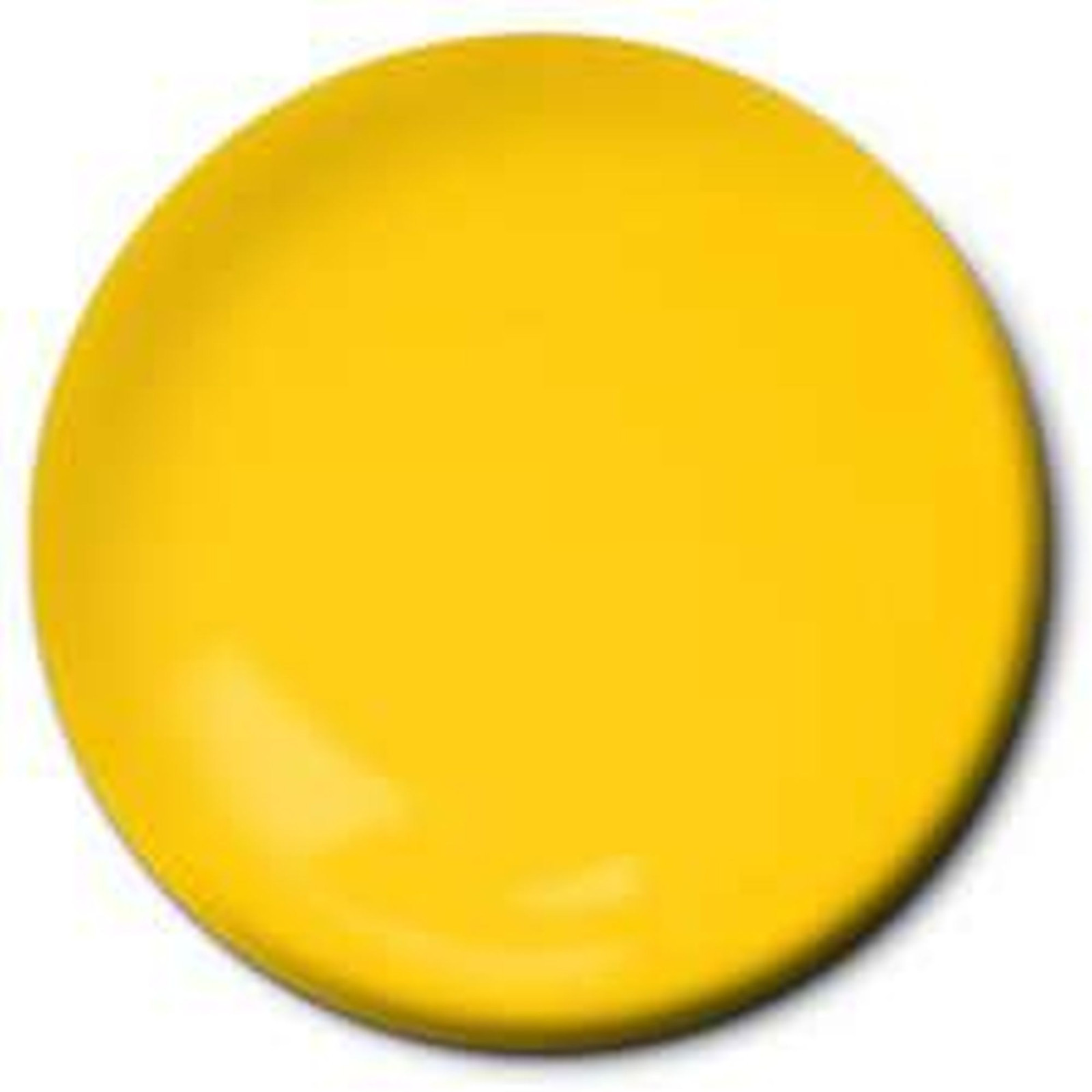 TESTORS PAINT FLAT YELLOW ENAMEL 1/4oz JAR 7.4ml plastic model car TES1169 NEW