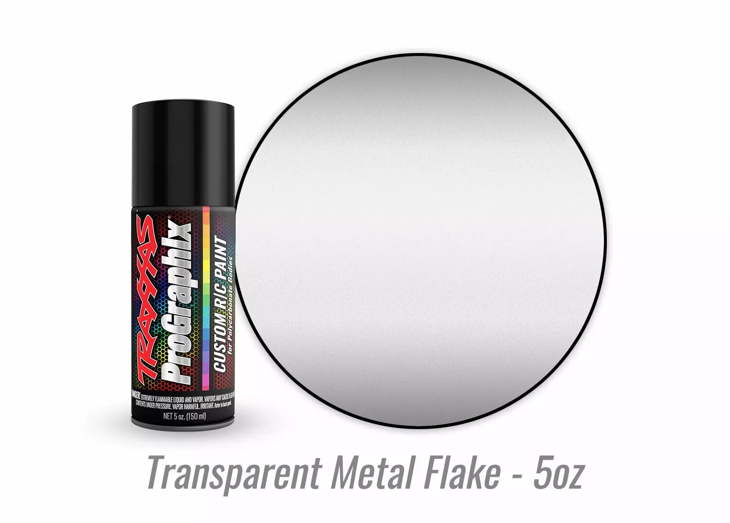 Traxxas 5049 TRANSPARENT METAL FLAKE PROGRAPHIX CUSTOM RC PAINT – TRA5049 – 5oz