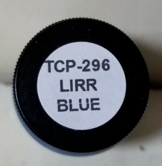 Tru Color Paint TCP-296 LONG ISLAND Railroad BLUE Model Railroad 1 ounce bottle