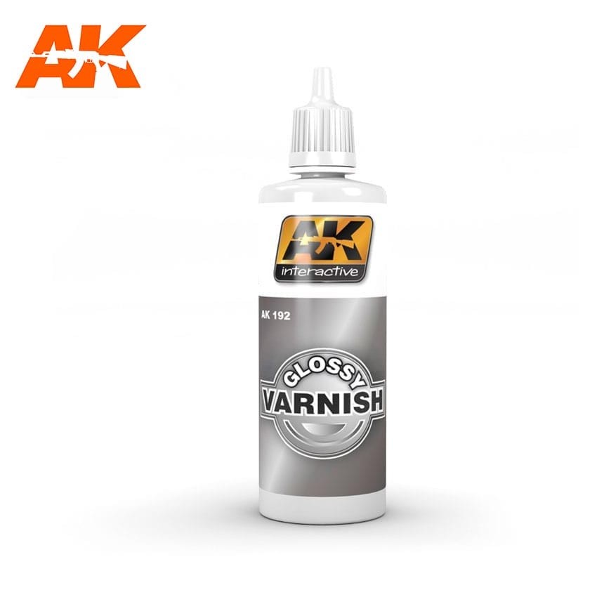 Glossy Acrylic Varnish 60ml Bottle