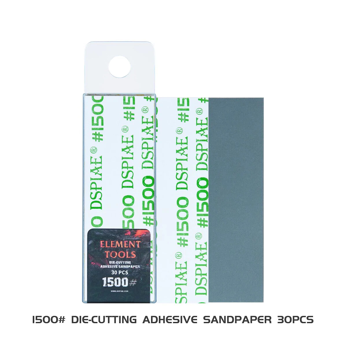 DSPIAE 1500# Pre-Cut Adhesive Sandpaper