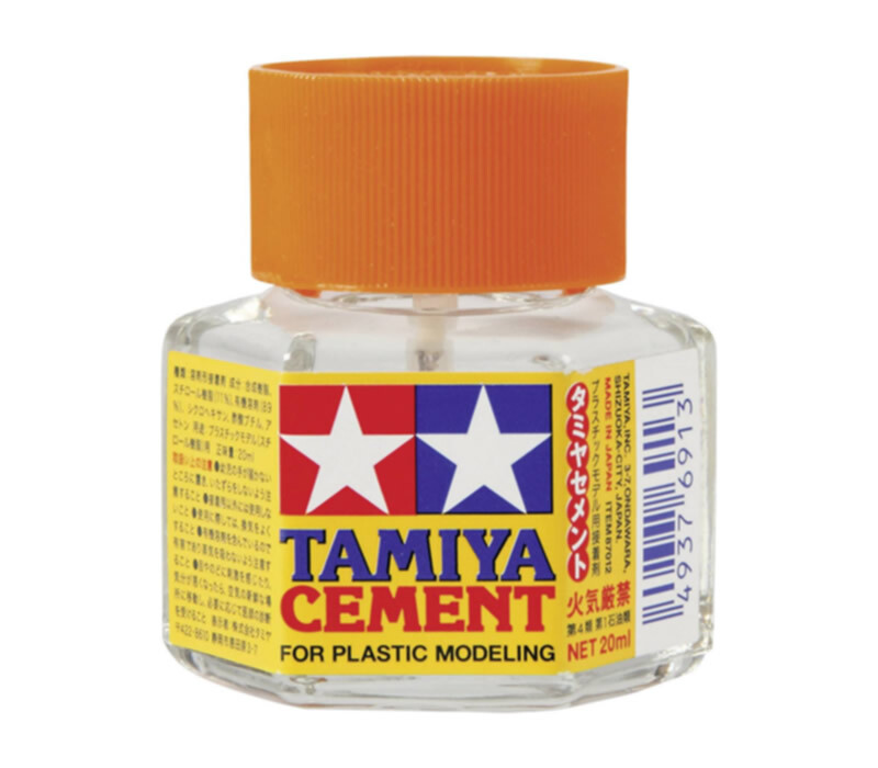 Tamiya 87012 Cement for Plastic Modeling (20ml) – Glue for Modeling