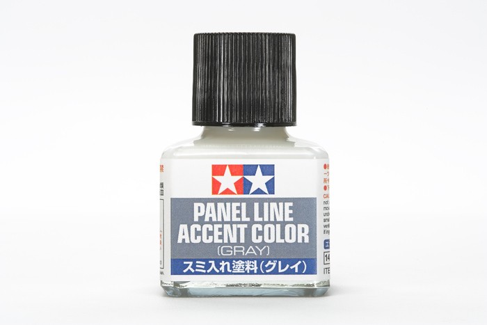 Tamiya Gray Panel Line Accent Color TAM87133