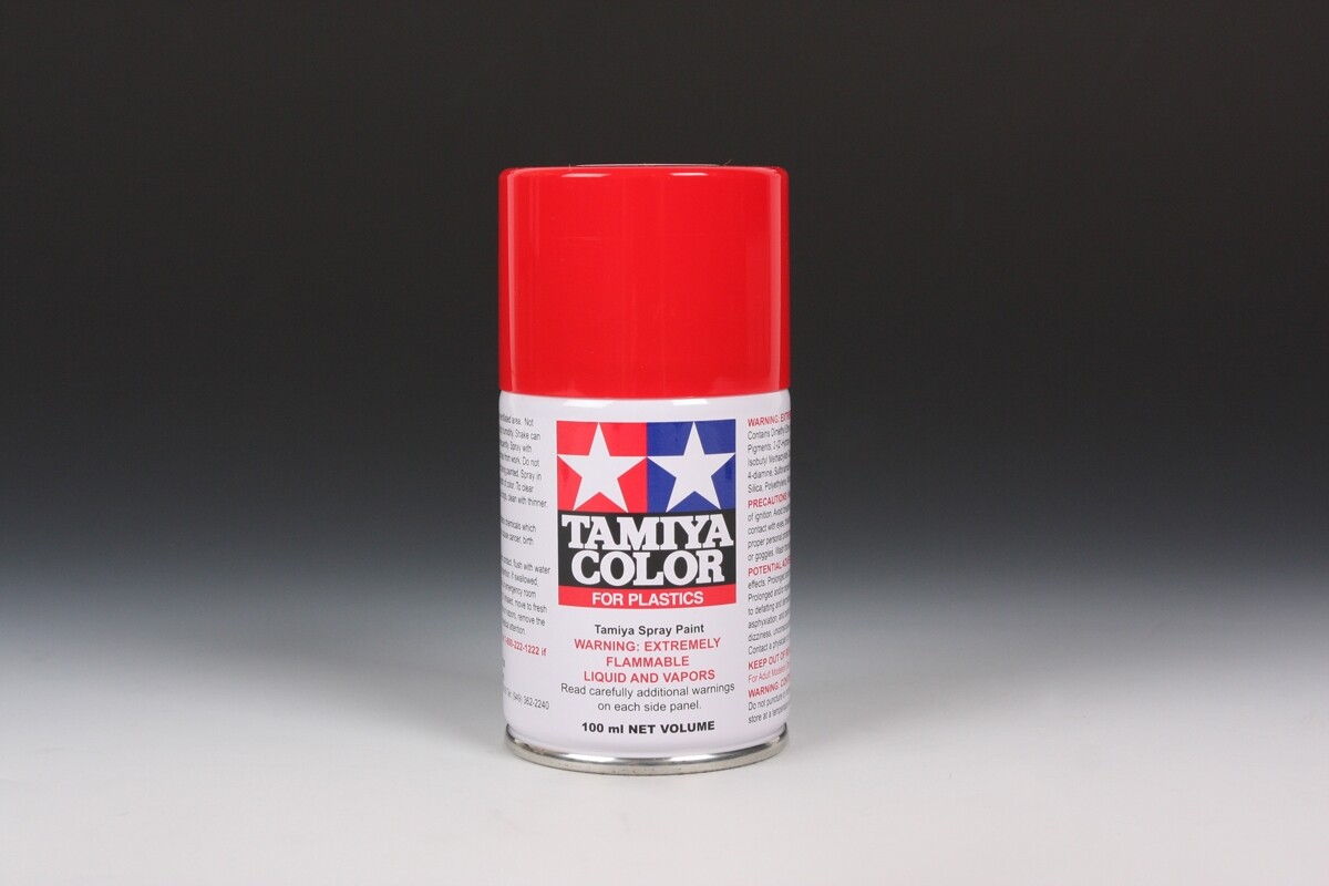 Tamiya 85008 TS-8 Italian Red Lacquer Spray Paint 100ml – US