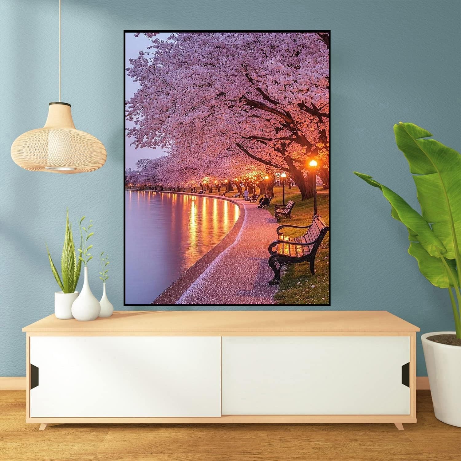 Cherry Blossom Diamond Art Kits for Adults – Diamond Painting Kits for Adults Be