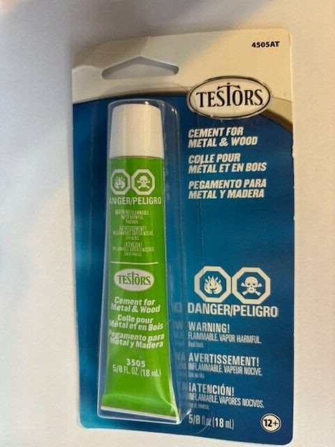 TESTORS CEMENT FOR METAL & WOOD 4505AT