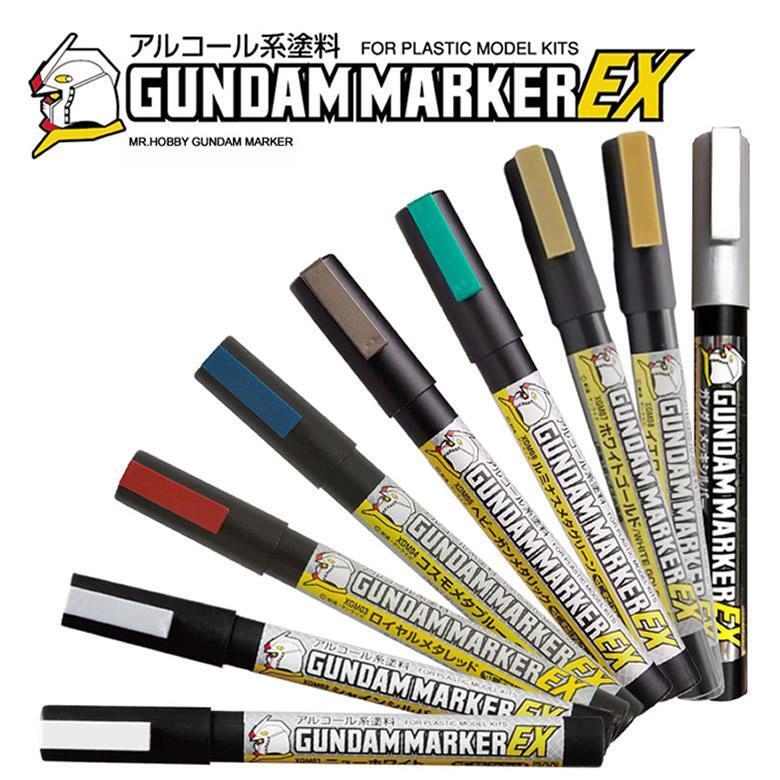 Mr. Hobby Gundam Marker EX Pen Paint Color Tools Gunze Bandai Gunpla Model