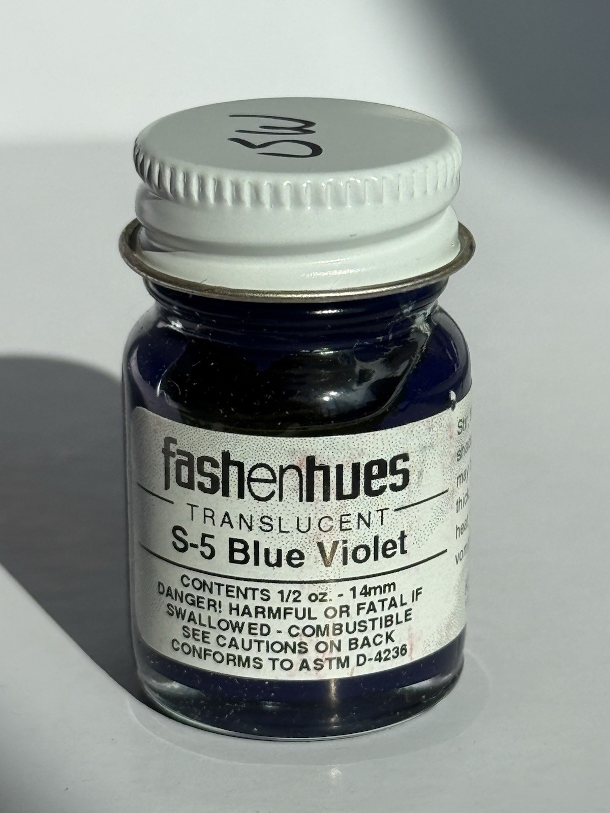 SET FashenHues Translucent Paint Asst. Colors V.O.C. Compliant 1/2 oz (14 ml)