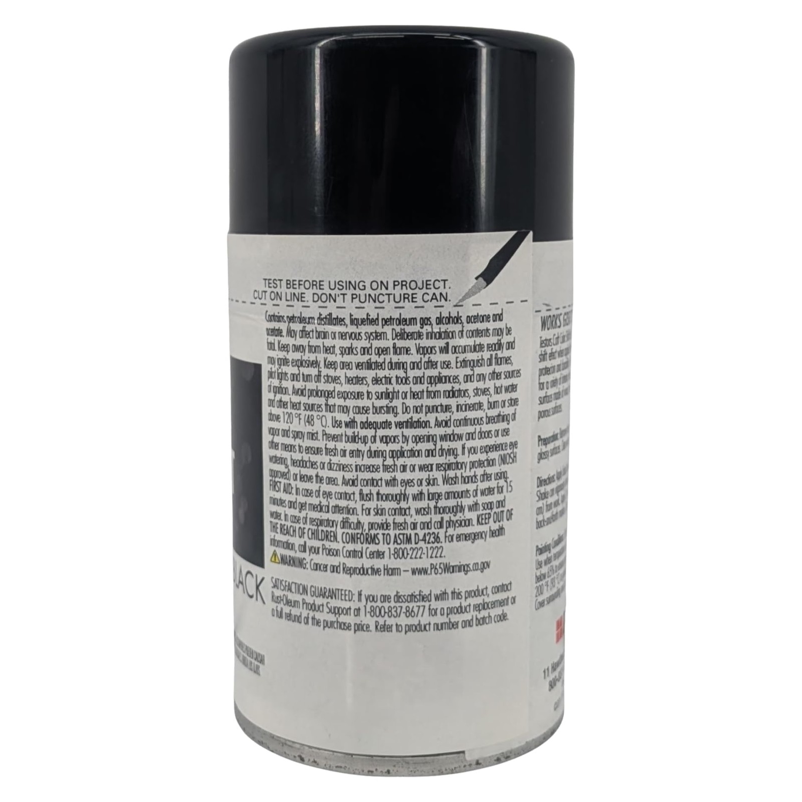 Testors Color Shift Aerosol Paint Base Coat Gloss Black 3 oz
