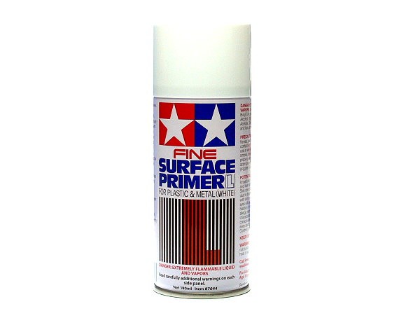 TAMIYA Model Paints & Finishes Fine Surface Primer L for Plastic & Metal 87044