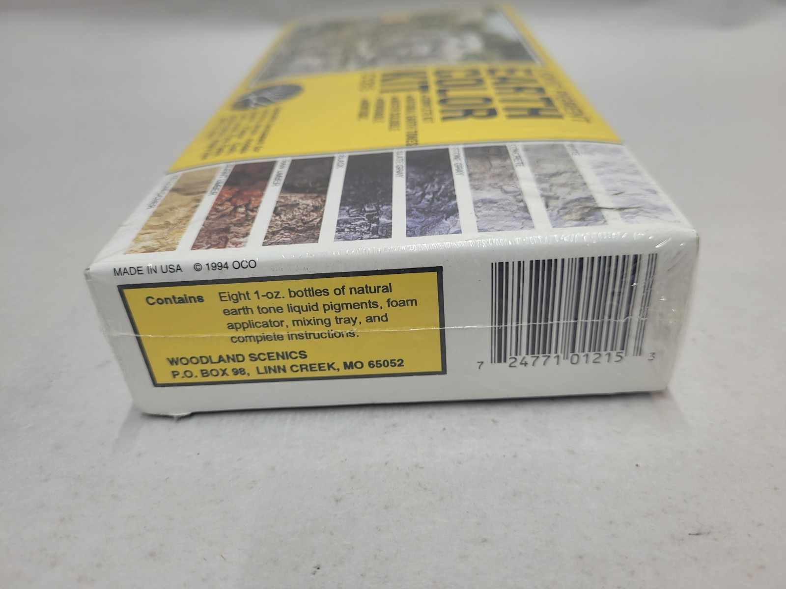 New! Woodland Scenics C1215 Earth Color Pigment Kit In Sealed Package