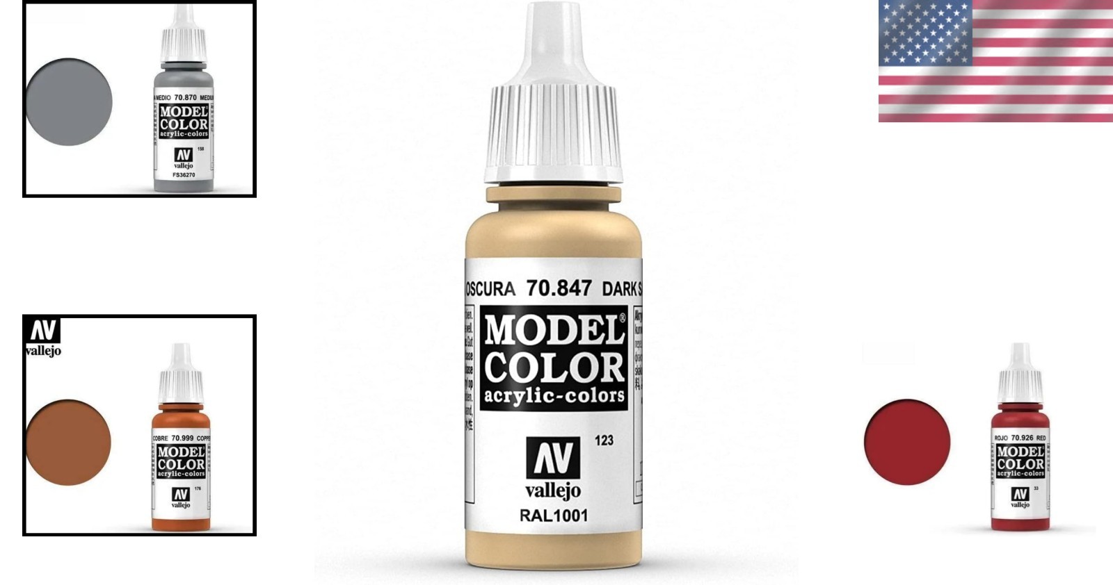 Versatile 17ml Dark Sand Paint – Perfect for Metal & Plastic Art Creations