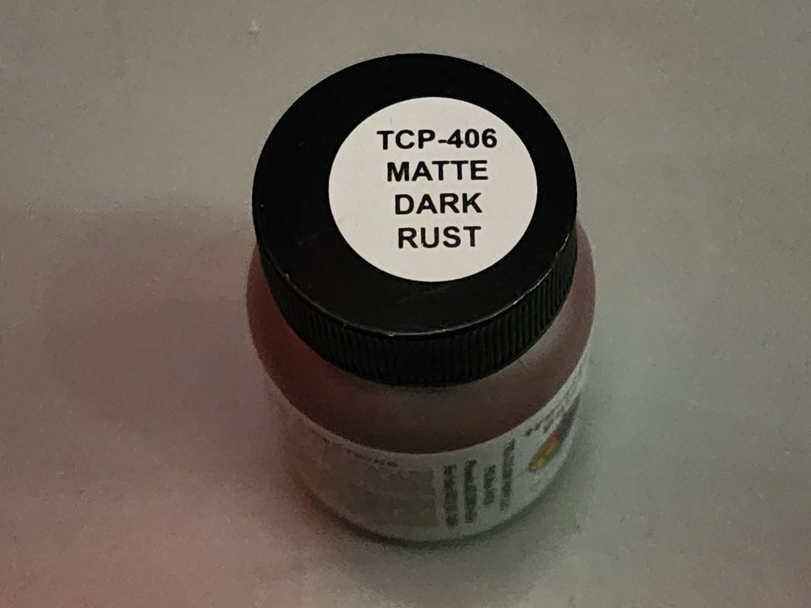 Tru Color Paint – TCP 406 Sprayable MATTE DARK RUST Model Railroad 1 oz Bottle