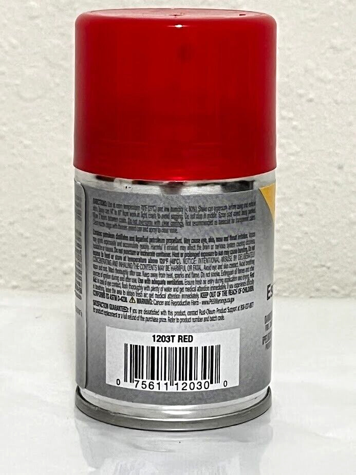 3 x Testors Spray Paint Red 1203T Gloss Enamel 3oz Rust-Oleum Hobby Model ✨