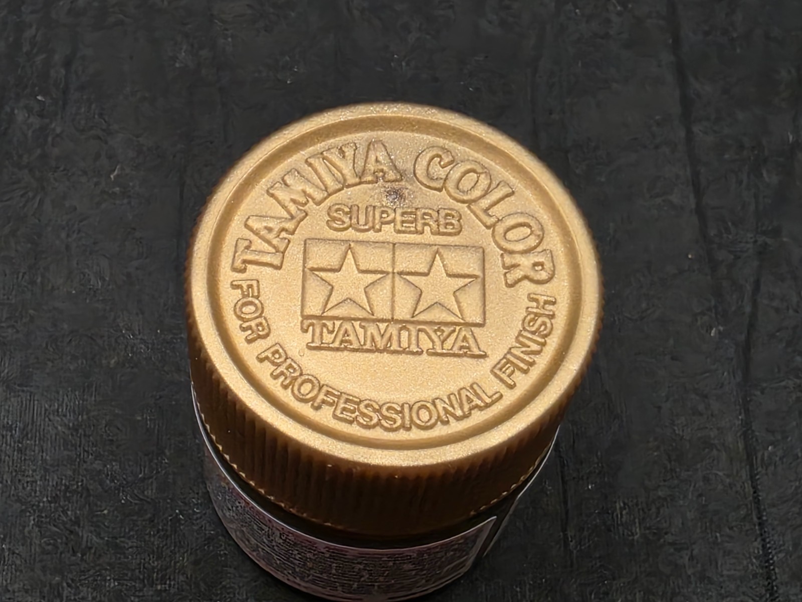 Tamiya X-12 Gold Leaf Acrylic Paint 10ml Mini Bottle 81512