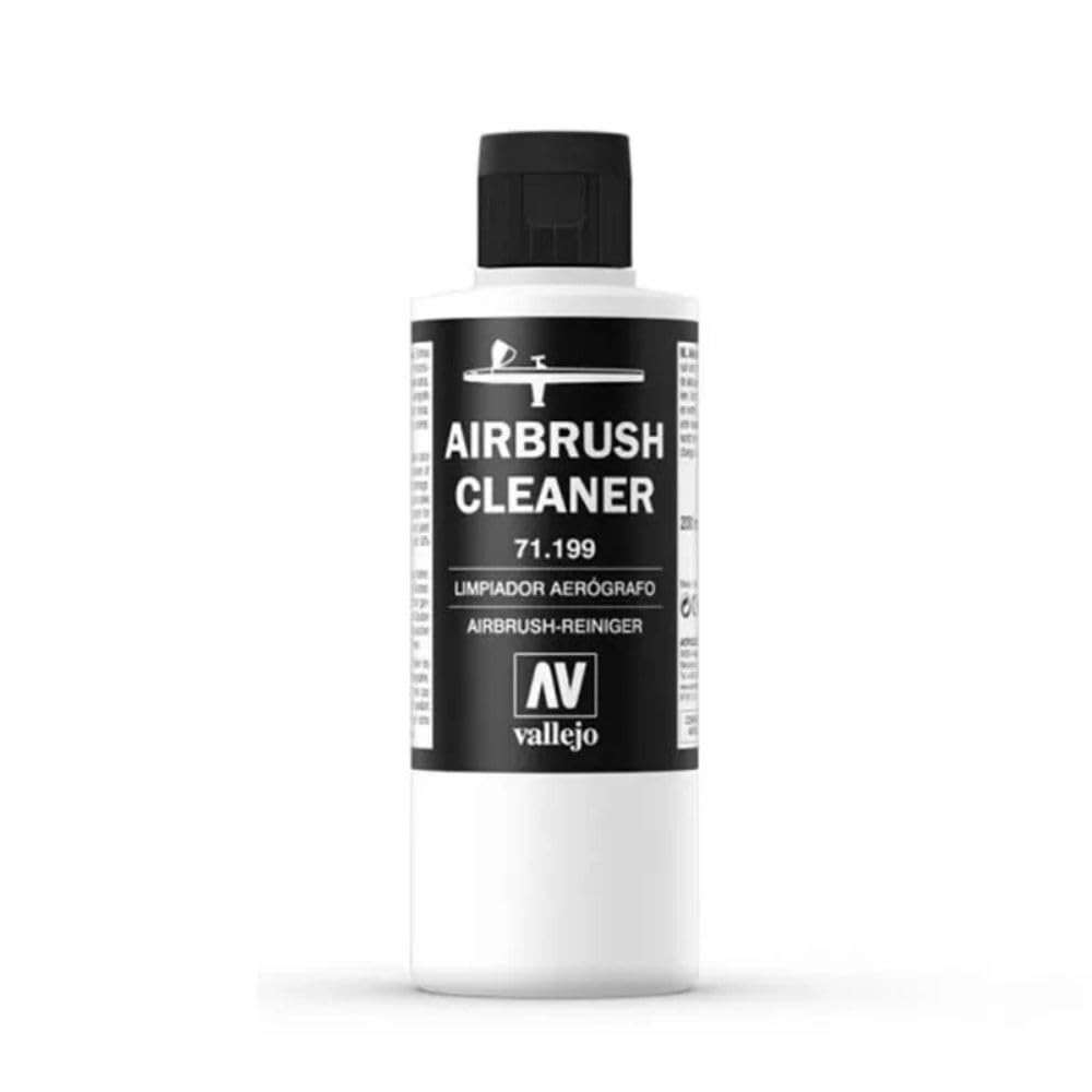 Vallejo – Airbrush Cleaner for Acrylic Paints 200 Ml. (6.76 Fl.Oz.)