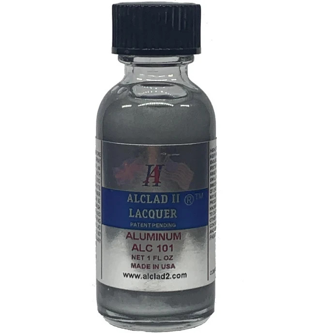 ALCLAD Lacquer Chrome, Candys, Metals, Primers, Clear Coats 1, 2 or 4oz. Bottles