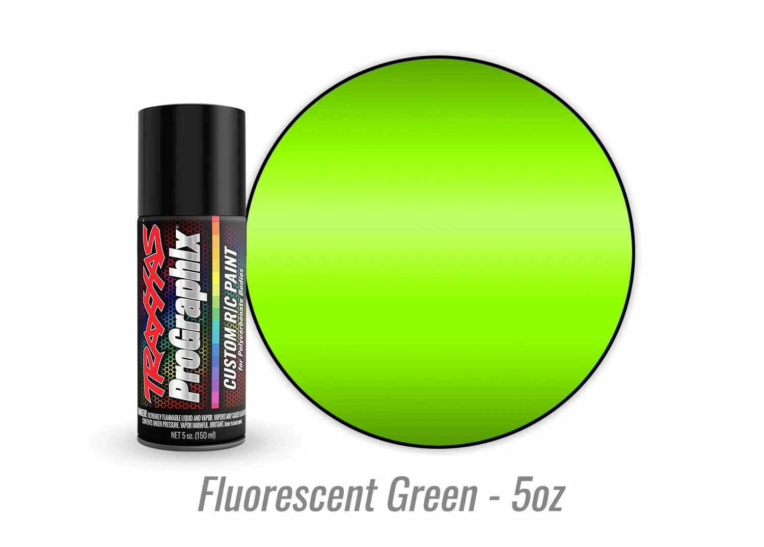 Traxxas 5062 FLUORESCENT GREEN PROGRAPHIX CUSTOM RC PAINT – TRA5062 – 5oz