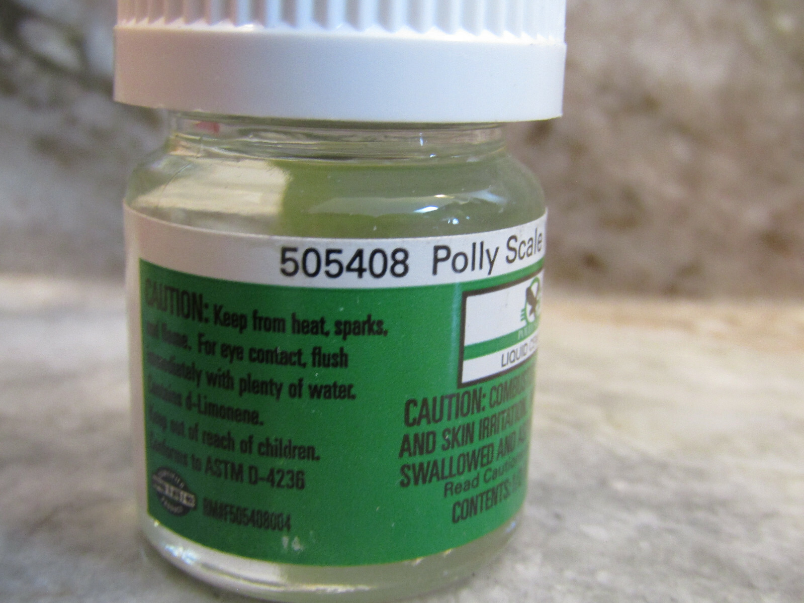 FLOQUIL POLLY SCALE MILITARY MODEL & HOBBY COLOR PAINT .5oz – NON-TOXIC CEMENT