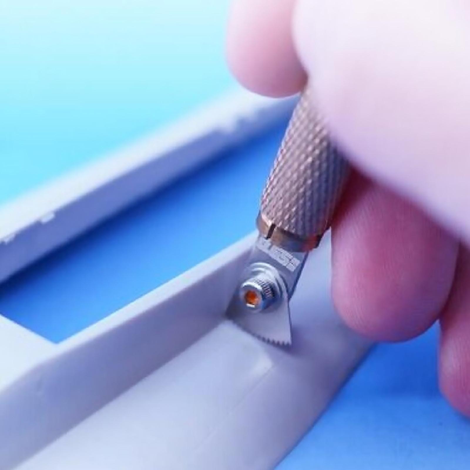 Steel Rivet Roller+Non-Slip Aluminum Handle Set Model Making Building Tool