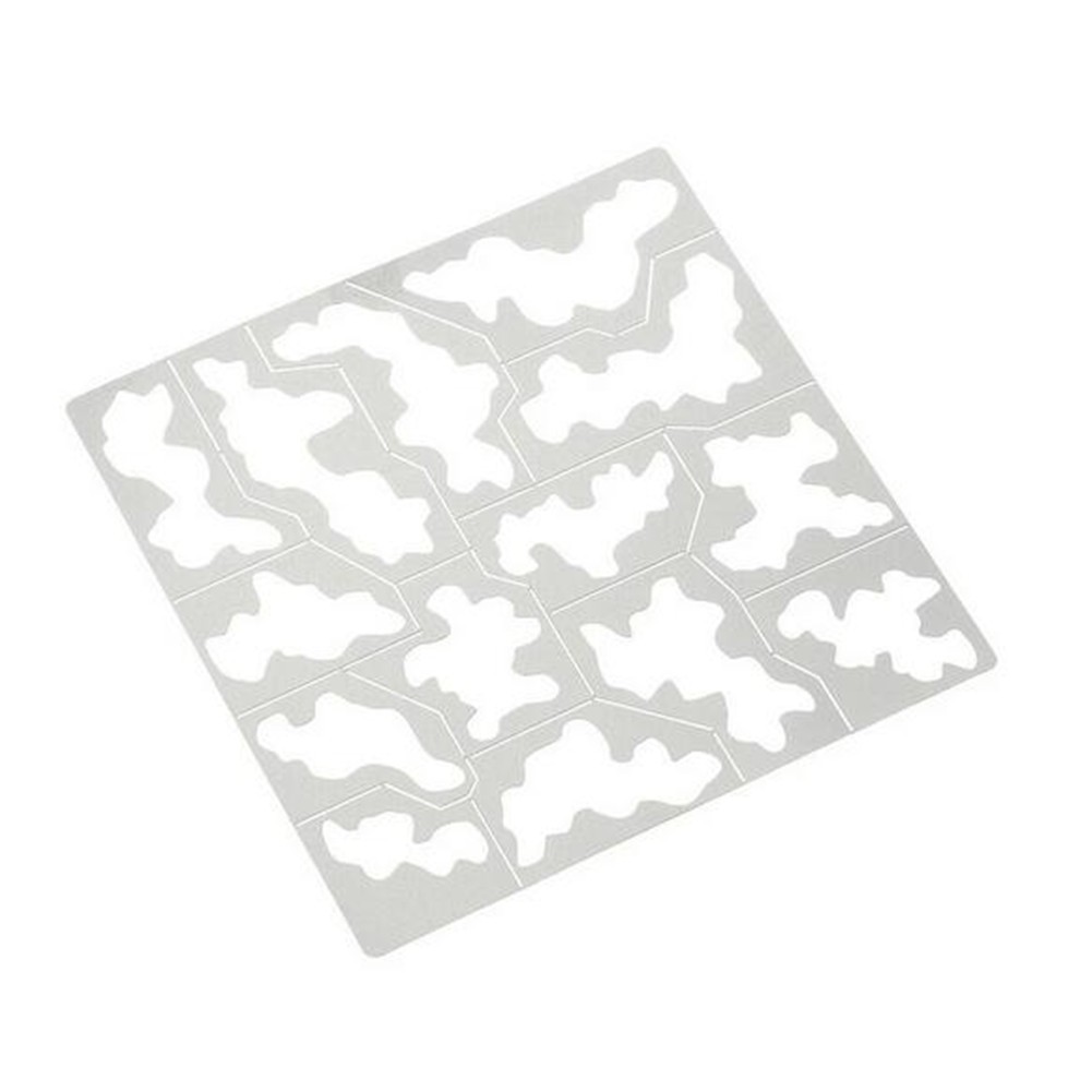 1/35 1/100 Steel Forest Camouflage Stenciling Template Spray Craft Model Tool B
