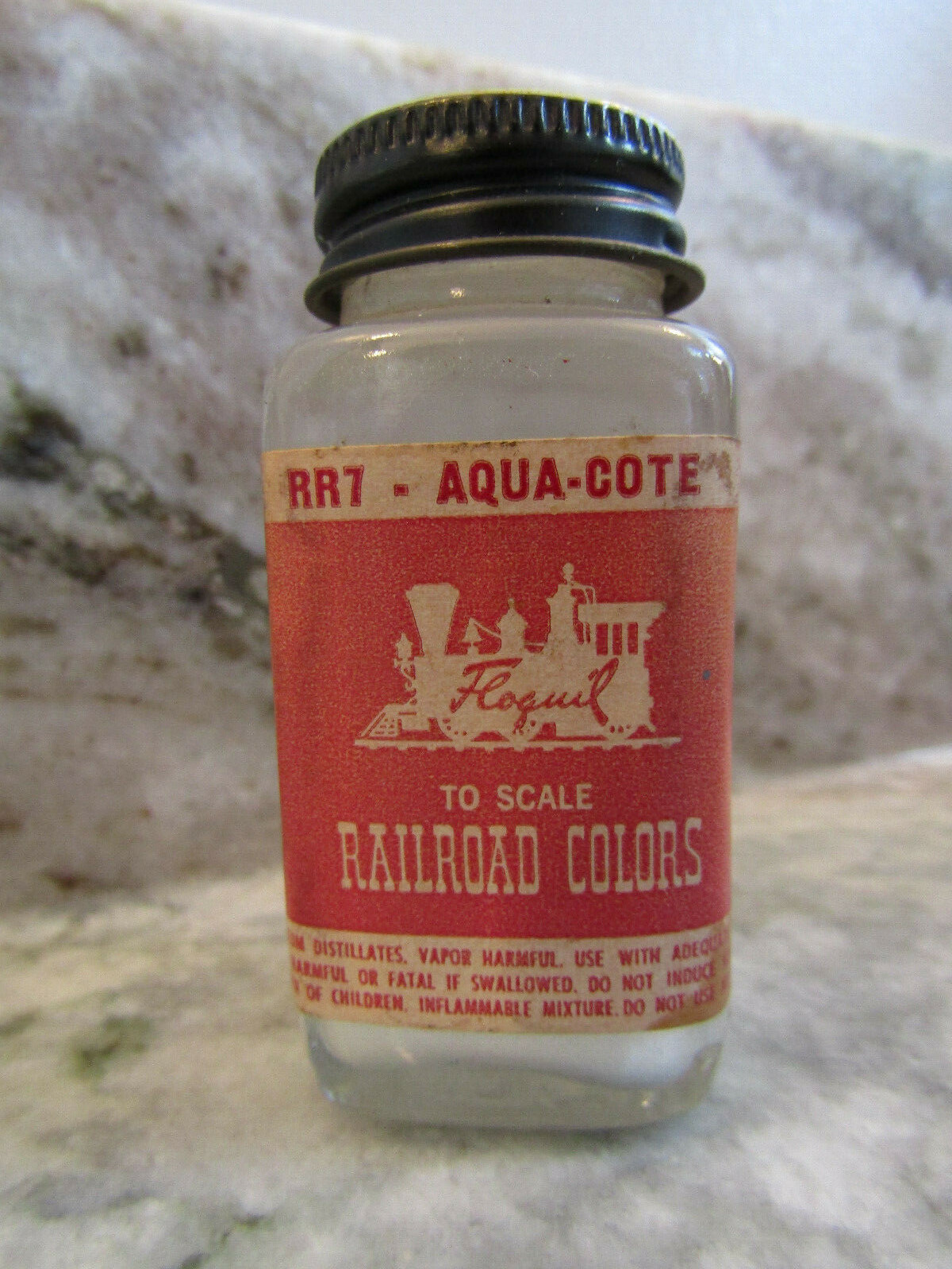 FLOQUIL RAILROAD COLORS MODEL PAINT – 1 1/5 oz 1.2 OUNCE – RR7 AQUA-COTE