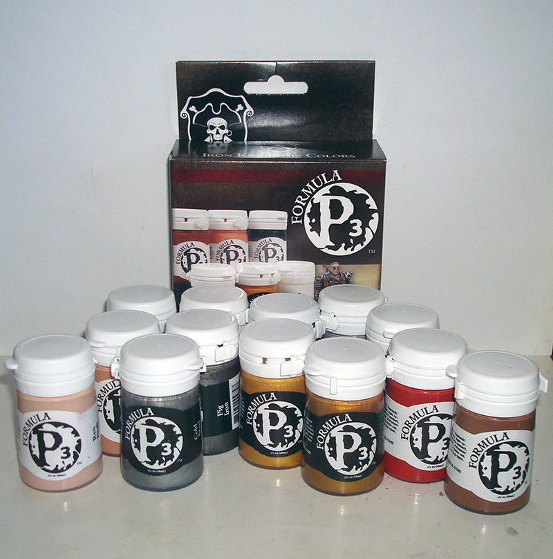 Privateer Press P3 Paint Line – Various Colors – New