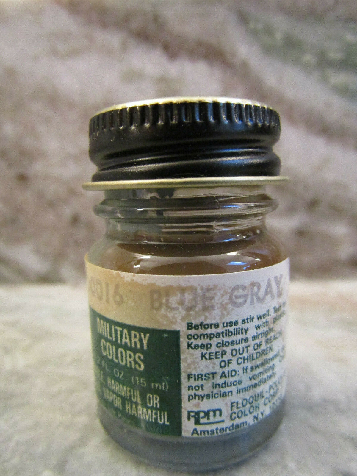 FLOQUIL ENAMEL MODEL HOBBY PAINT – MILITARY COLORS .5 oz OUNCE – BLUE GRAY
