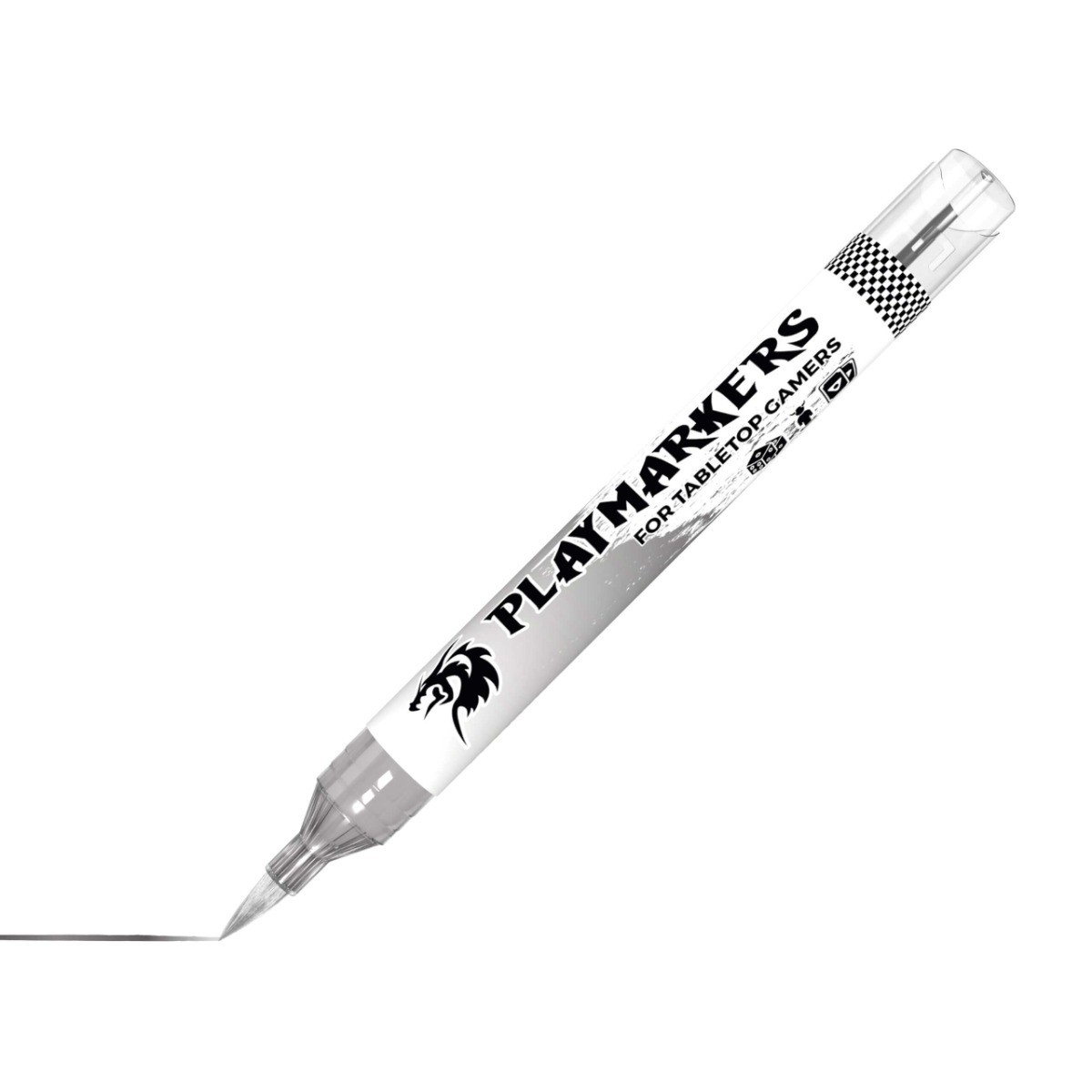 AK Interactive Playmarker Silver Paint Marker AKM030