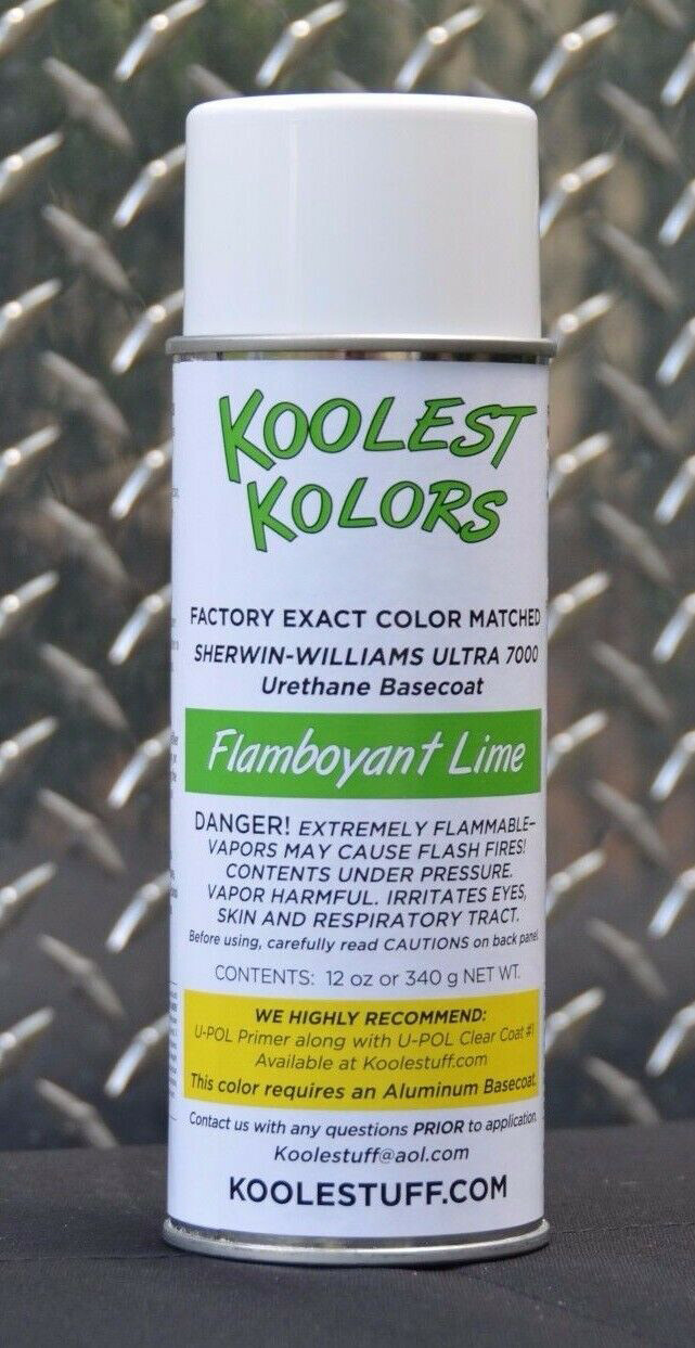FLAMBOYANT LIME Paint for Schwinn Bike Restoration for STINGRAY Bicycle-others