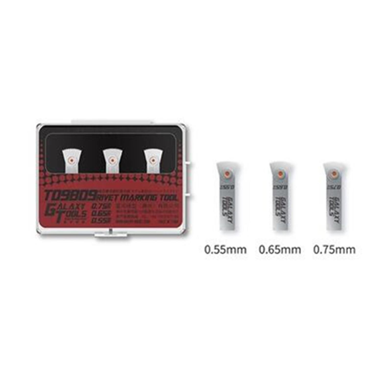 Steel Rivet Roller+Non-Slip Aluminum Handle Set Model Making Building Tool