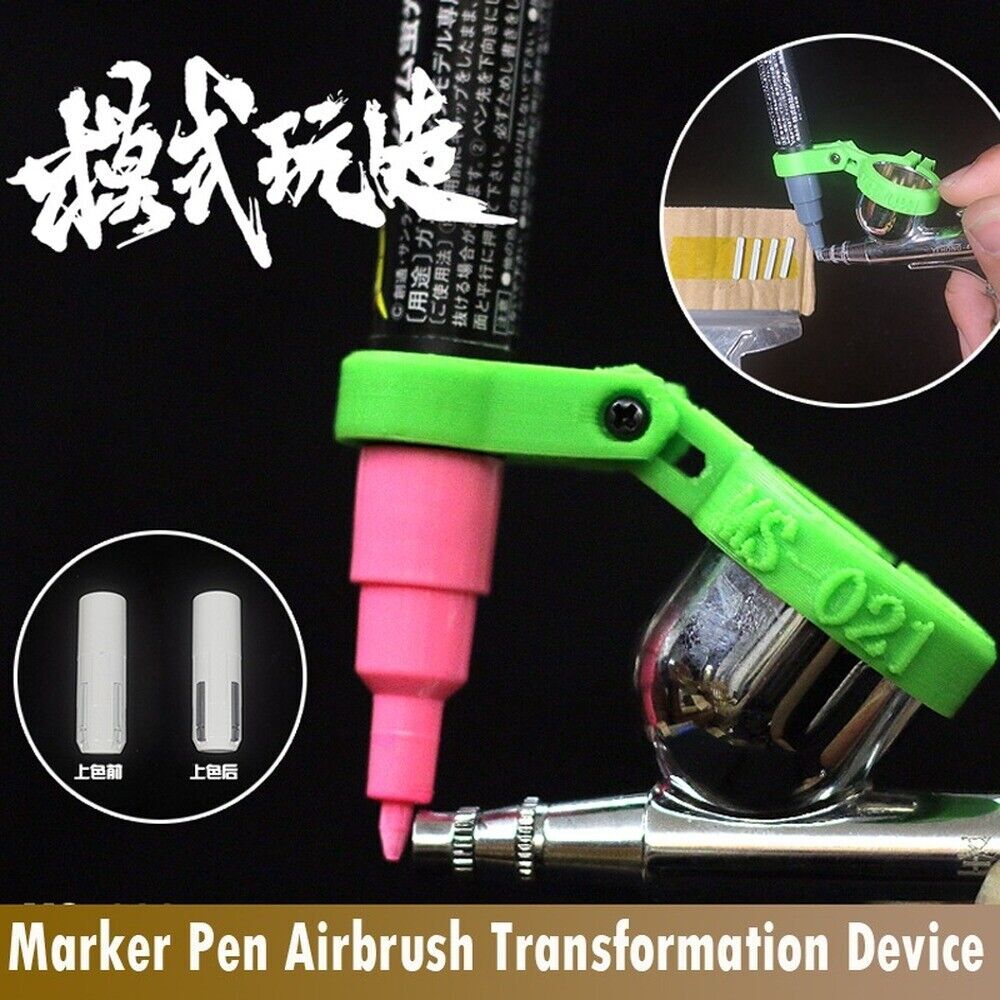 Spray Model Paint Tool for Gunze Mr. Hobby Marker Pen to Airbrush Conversion Kit
