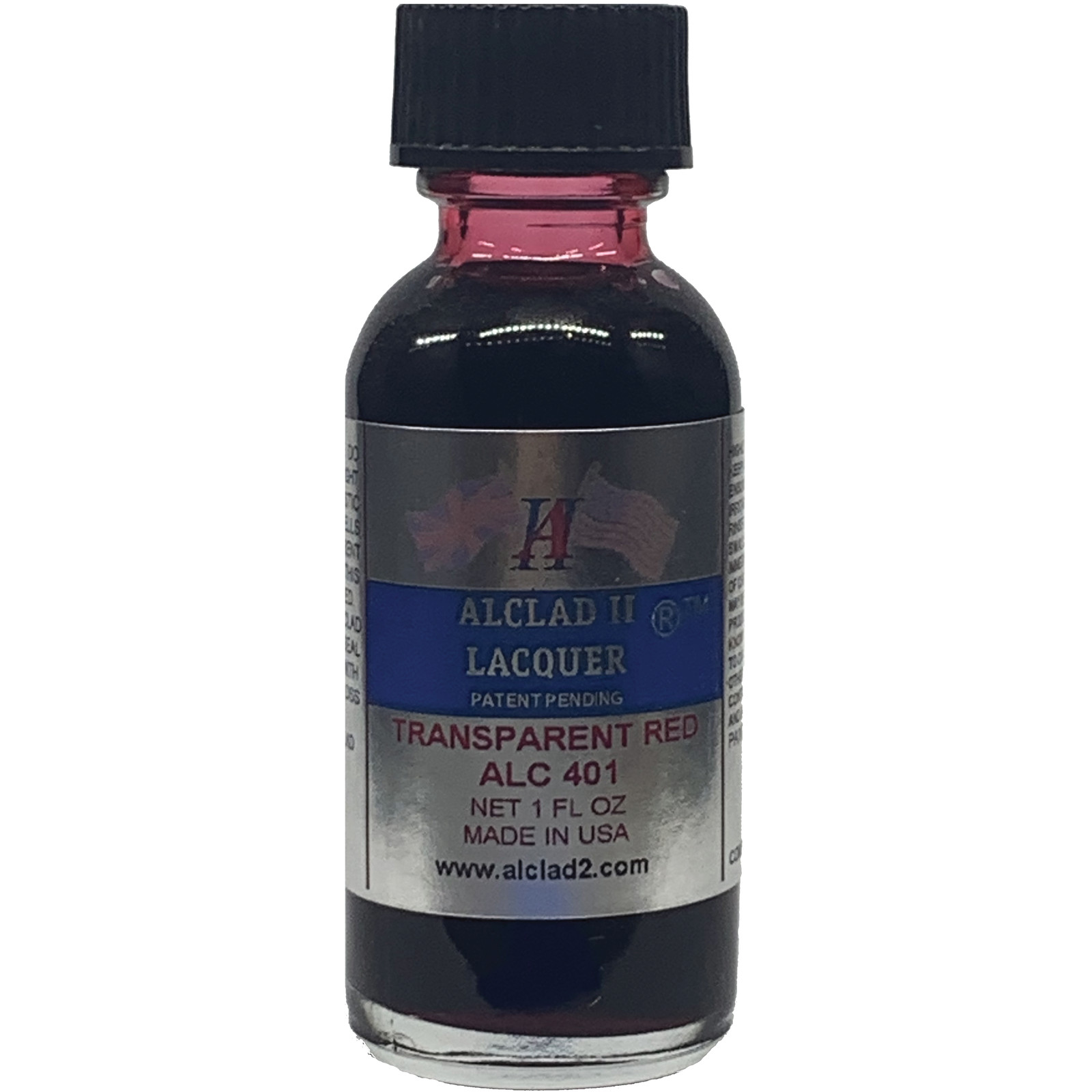 Alclad II Transparent Red 1oz ALC 401
