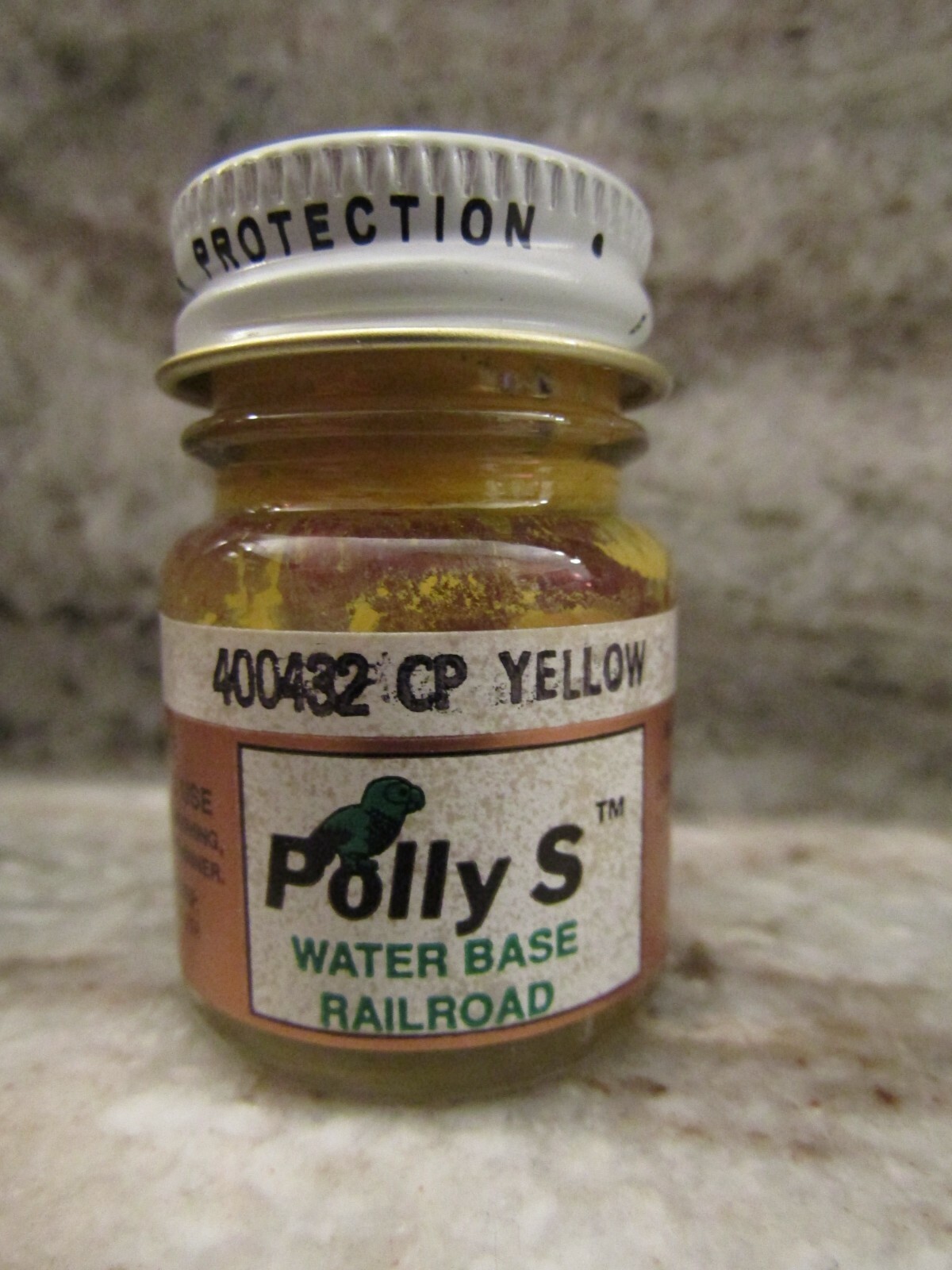 FLOQUIL POLLY S SCALE MODEL and RAILROAD COLORS PAINT .5oz OUNCE – CP YELLOW