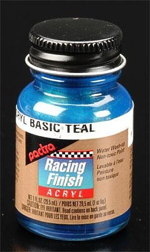 Pactra R/C Acrylic Teal 1 oz – Hobby and Model Acrylic Paint – #rc5108