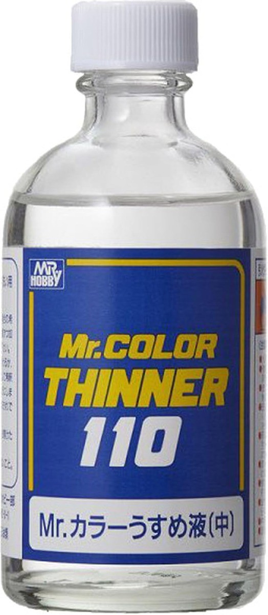 GSI Creos Mr. Hobby T102 Mr. Color Thinner 110 ml Bottle