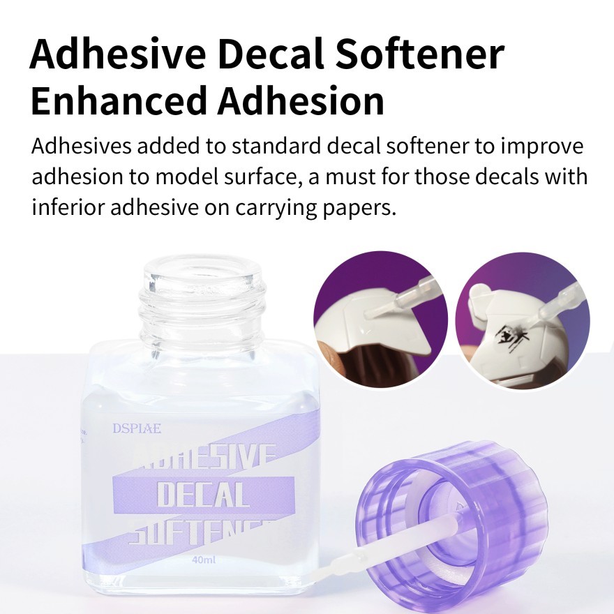 DSPIAE: Decal Softener | Adhesive Fixer – 40ml – ETC-03 | ETC-04