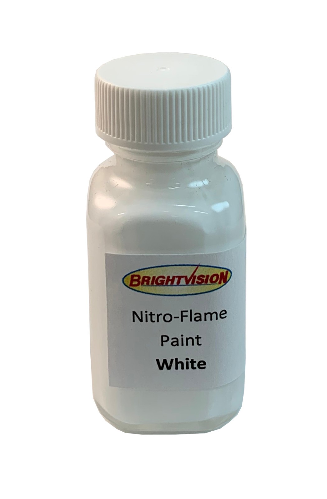 Brightvision GLOSS WHITE Nitro-Flame Redline Restoration & Custom Paint