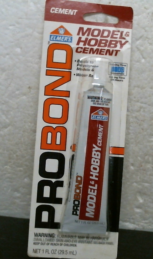Elmer’s ProBond Model & Hobby Cement 1oz. Tube FS