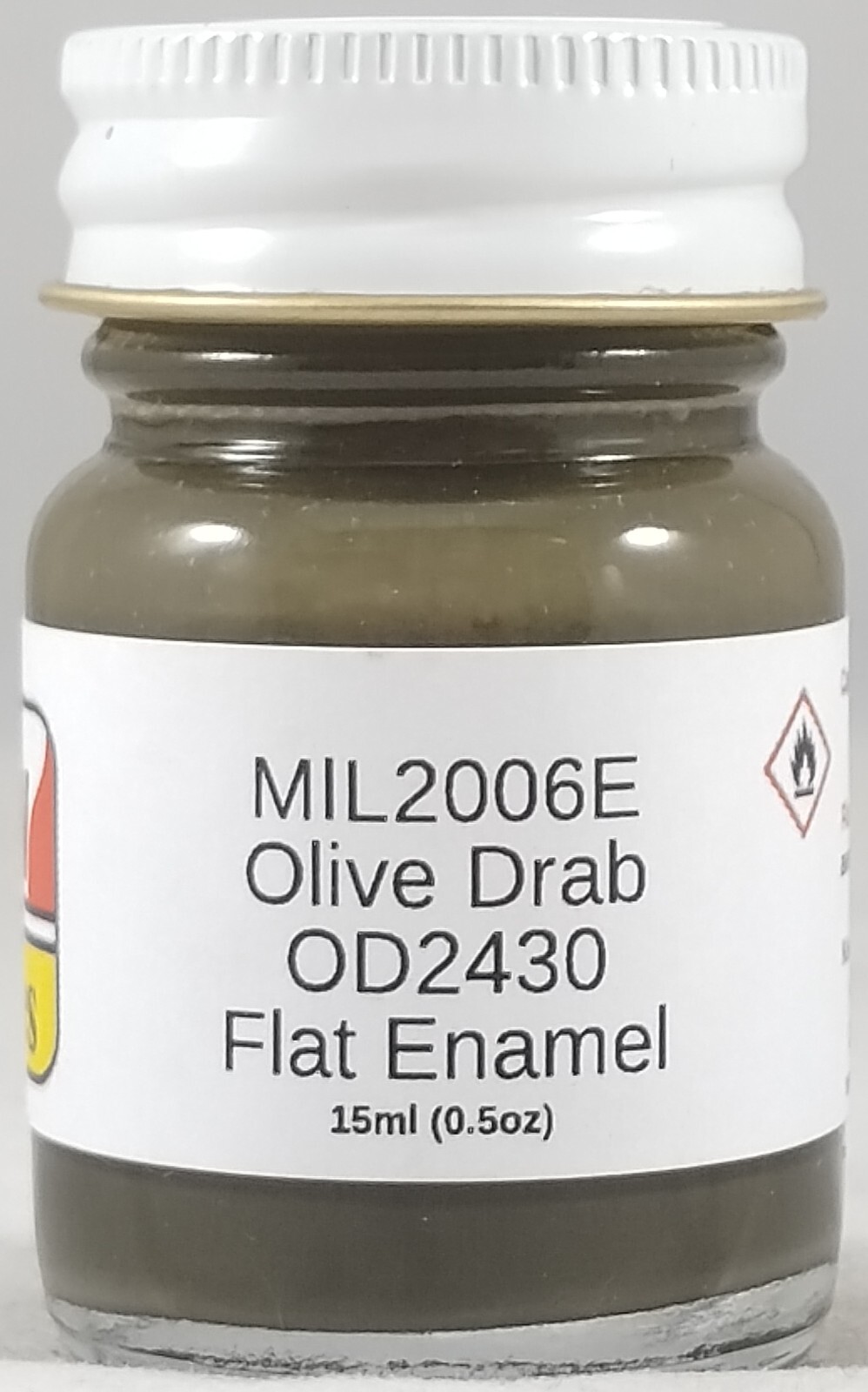 MCW Finishes MIL2006 Olive Drab OD2430 Enamel Model Paint for Military, Aircraft
