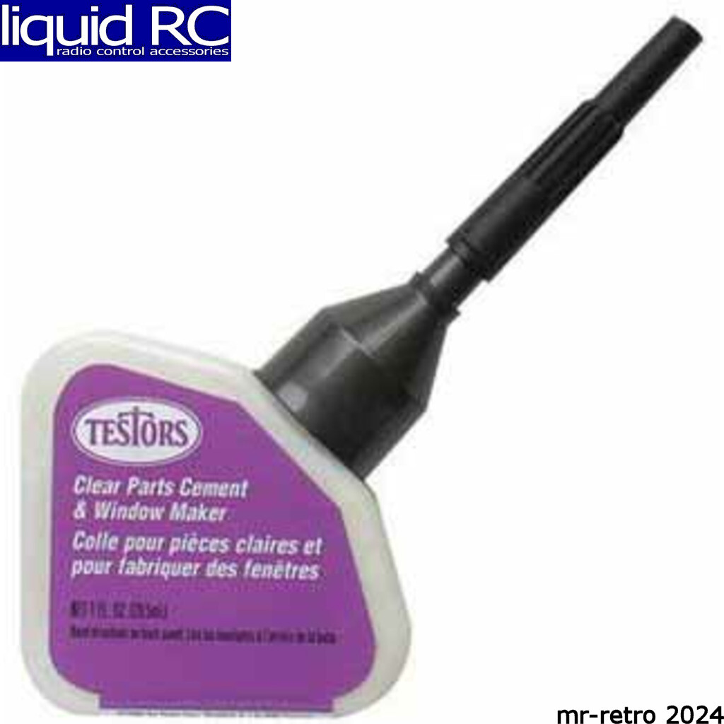 Testors 281217 Clear Parts Cement and Window Maker 1oz